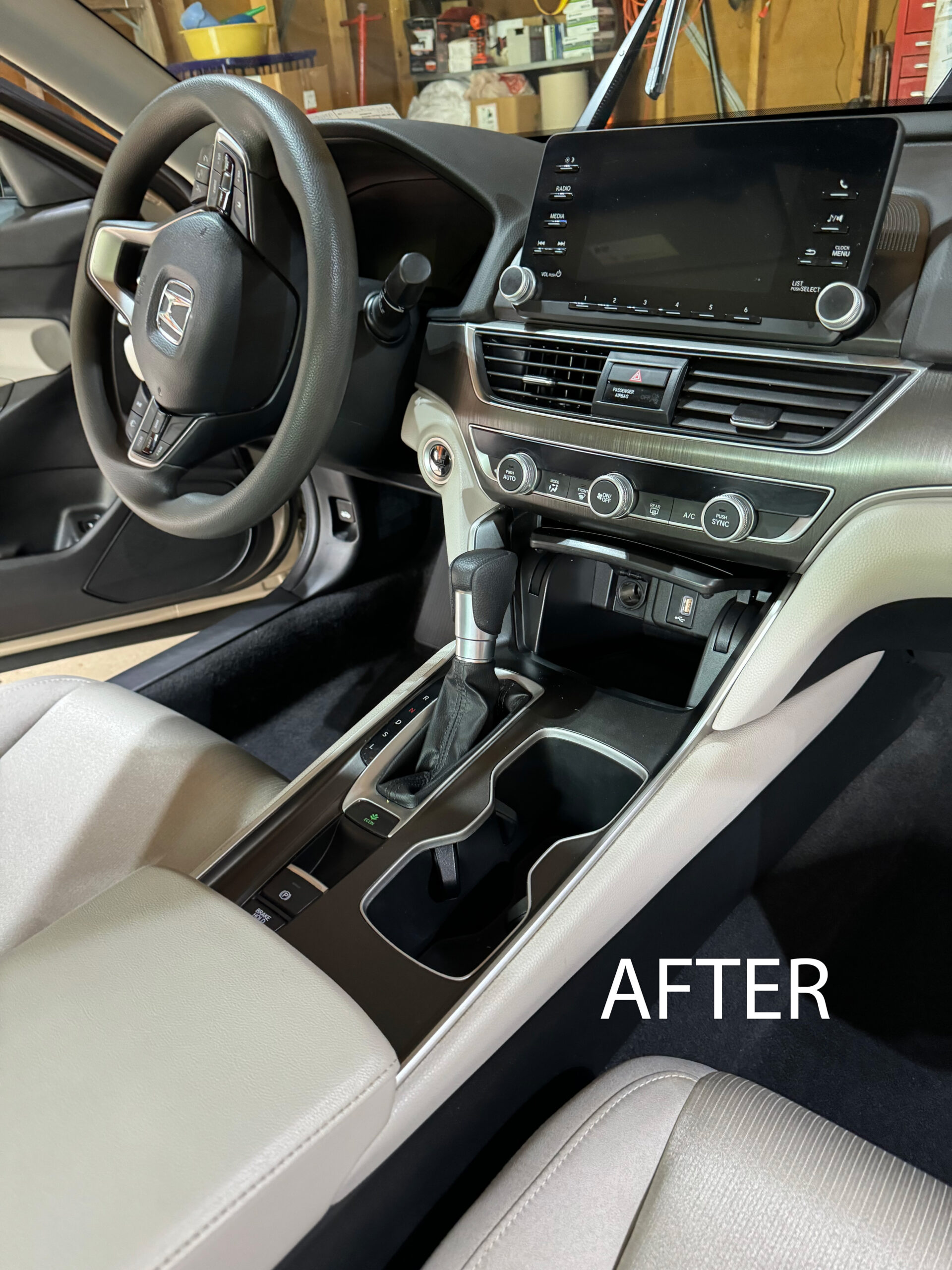 car detailing service before after photo